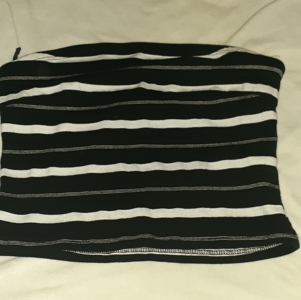 Striped Tube Top